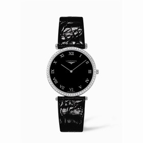 Longines La Grande Classique 33 Quartz Diamond Bezel (L4.741.0.51.2)