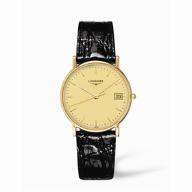 Longines Presence 33.5 Quartz Gold (L4.743.6.32.2)