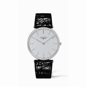 Longines La Grande Classique Quartz 37 White Gold Diamond (L4.766.7.72.4)