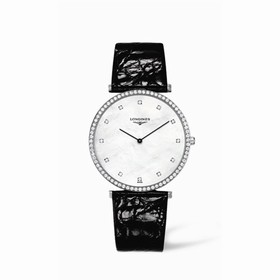 Longines La Grande Classique 37 Quartz Diamond Bezel (L4.770.0.80.4)