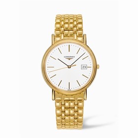 Longines Presence 38.5 Quartz Yellow Stick Bracelet (L4.790.2.12.8)
