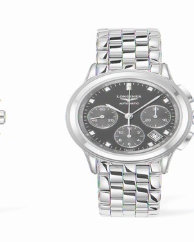 Longines Flagship Chronograph Black Diamond (L4.803.4.57.6)