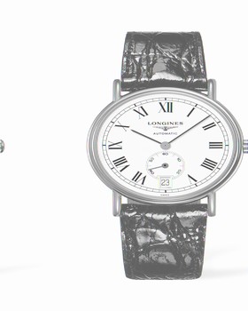 Longines Presence 38.5 Automatic Small Seconds Yellow (L4.805.2.11.2)