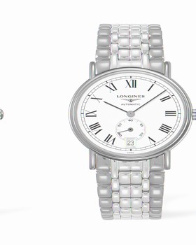 Longines Presence 38.5 Automatic Small Seconds Yellow (L4.805.2.11.7)