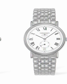 Longines Presence 38.5 Automatic Small Seconds Yellow (L4.805.2.11.8)