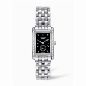 Longines DolceVita 20 Quartz Stainless Steel Diamond Black (L5.155.0.76.6)