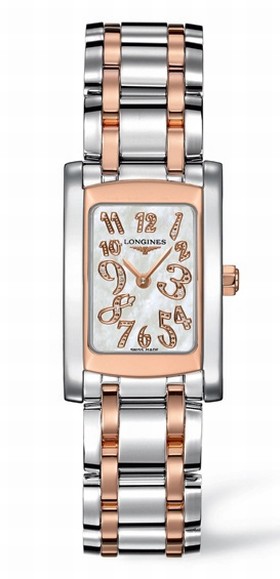 Longines DolceVita 20 Quartz Two Tone Pink (L5.155.5.97.7)