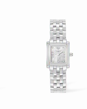 Longines DolceVita 16 Quartz Stainless Steel Pink MOP (L5.158.4.93.6)