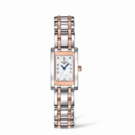 Longines DolceVita 16 Quartz Two Tone Pink (L5.158.5.88.7)