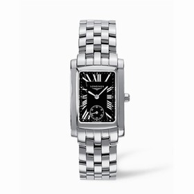 Longines DolceVita 22 Quartz Stainless Steel Black Roman (L5.502.4.79.6)
