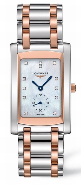 Longines DolceVita 22 Quartz Two Tone Pink (L5.655.5.88.7)