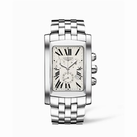 Longines DolceVita XL Chronograph Stainless Steel Roman (L5.687.4.71.6)