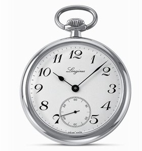 Longines Heritage Pocket Watch Arabic (L7.014.4.73.1)