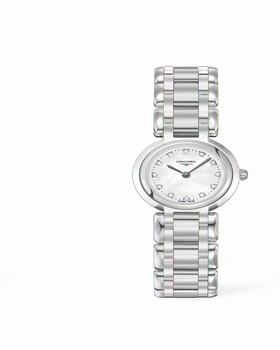 Longines PrimaLuna Quartz 23 Two Tone Pink MOP (L8.109.5.87.6)
