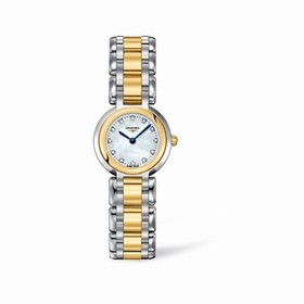 Longines PrimaLuna Quartz 23 Two Tone MOP (L8.109.5.93.6)