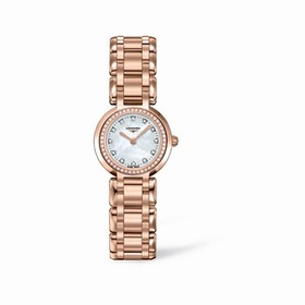 Longines PrimaLuna Quartz 23 Pink Gold Diamond MOP (L8.109.9.87.6)