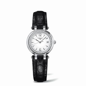 Longines PrimaLuna Quartz 26.5 Leather Diamond Arabic (L8.110.0.16.2)