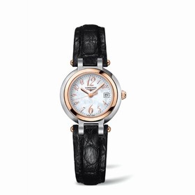 Longines PrimaLuna Quartz 26.5 Two Tone Pink Funky MOP (L8.110.5.83.2)