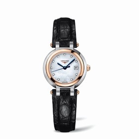 Longines PrimaLuna Quartz 26.5 Two Tone Pink Leather MOP (L8.110.5.87.2)