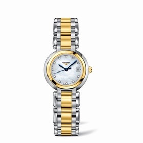 Longines PrimaLuna Quartz 26.5 Two Tone MOP (L8.110.5.93.6)