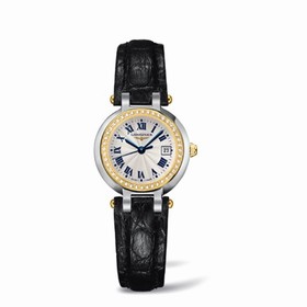 Longines PrimaLuna Quartz 26.5 Two Tone Leather Diamond (L8.110.5.95.2)