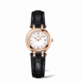 Longines PrimaLuna Quartz 26.5 Pink Gold Leather (L8.110.8.16.2)