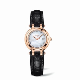 Longines PrimaLuna Quartz 26.5 Pink Gold Leather MOP (L8.110.8.87.2)