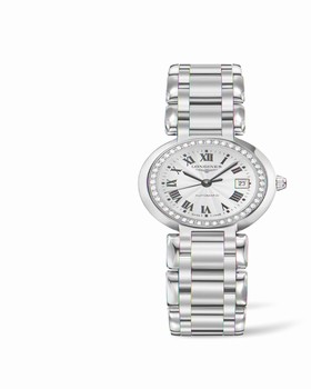 Longines PrimaLuna Automatic 26.5 Two Tone Pink Diamond (L8.111.5.79.6)