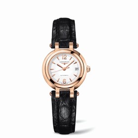 Longines PrimaLuna Automatic 26.5 Pink Gold Leather Arabic (L8.111.8.16.2)
