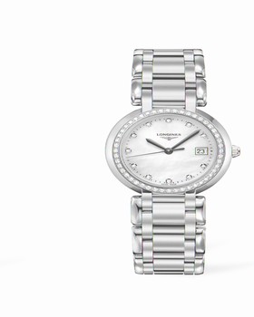 Longines PrimaLuna Quartz 30 Diamond MOP (L8.112.0.87.6)
