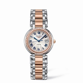 Longines PrimaLuna Automatic 30 Two Tone Pink Diamond (L8.113.5.79.6)