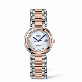 Longines PrimaLuna Automatic 30 Two Tone Pink MOP (L8.113.5.87.6)