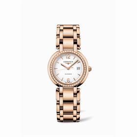 Longines PrimaLuna Automatic 30 Pink Gold Diamond Arabic (L8.113.9.16.6)
