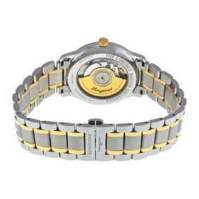 Longines Masters Champagne Dial Stainless Steel and 18kt Yellow Gold Men's Watch L26285377