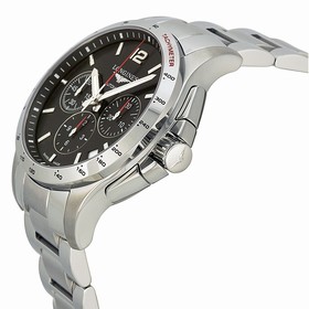 Longines Conquest Automatic Chronograph Black Dial Stainless Steel Men's Watch L36974566