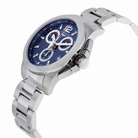 Longines Conquest Chrono Blue Dial Stainless Steel Men's Watch L3.700.4.96.6