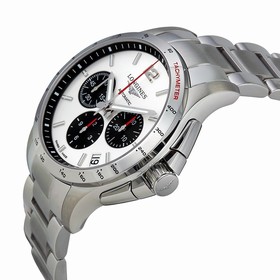 Longines Conquest Chronograph Silver Dial Stainless Steel Men's L36974066