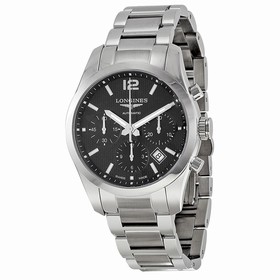 Longines Conquest Classic Automatic Black Dial Stainless Steel Men's Watch L27864566