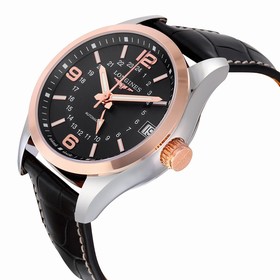 Longines Conquest Classic Black Dial GMT Automatic Men's Watch L27995563
