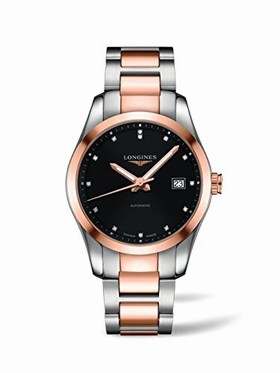 Longines Conquest Classic Black Diamond Dial Automatic Men's Watch L27855587