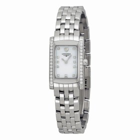 Longines Dolce Vita Mini Diamond Blue Mother of Pearl Dial Ladies Watch L51580926