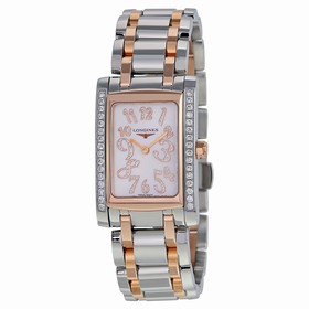 Longines Dolce Vita Mother of Pearl Diamond Ladies Watch L55025997
