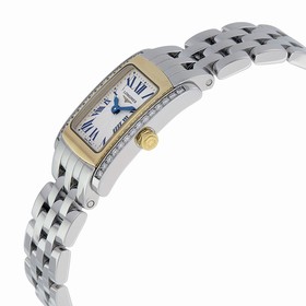 Longines Dolce Vita Silver Dial Diamond Ladies Watch L51585786