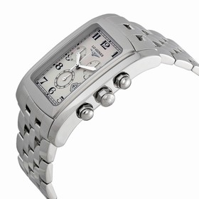 Longines Dolce Vita Silver Dial Stainless Steel Chronograph Men's Watch L56874736