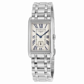 Longines DolceVita Ivory Dial Stainless Steel Ladies Watch L55124716