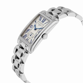 Longines DolceVita Ivory Dial Stainless Steel Ladies Watch L55124716