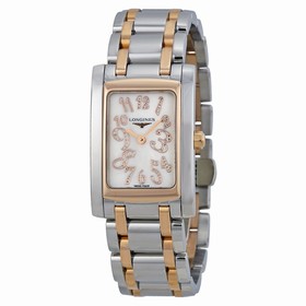 Longines DolceVita Mother of Pearl Dial 18K Rose Gold Ladies Watch L5.502.5.97.7
