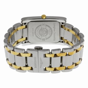Longines DolceVita Silver Dial 18Kt Yellow Gold Ladies Watch L5.655.5.70.7