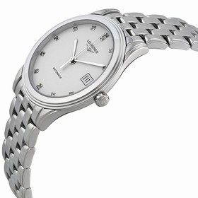 Longines Flagship White Diamond Dial Automatic Men's Watch L4.774.4.27.6
