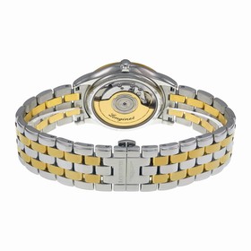 Longines Flagship Black Dial Silver - Gold Stainless Steel Band Automatic Men's Watch L47743577